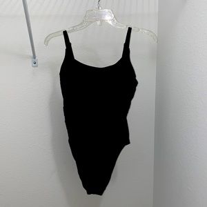 Black One Piece Bathing Suit